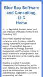 Mobile Screenshot of blueboxsw.com